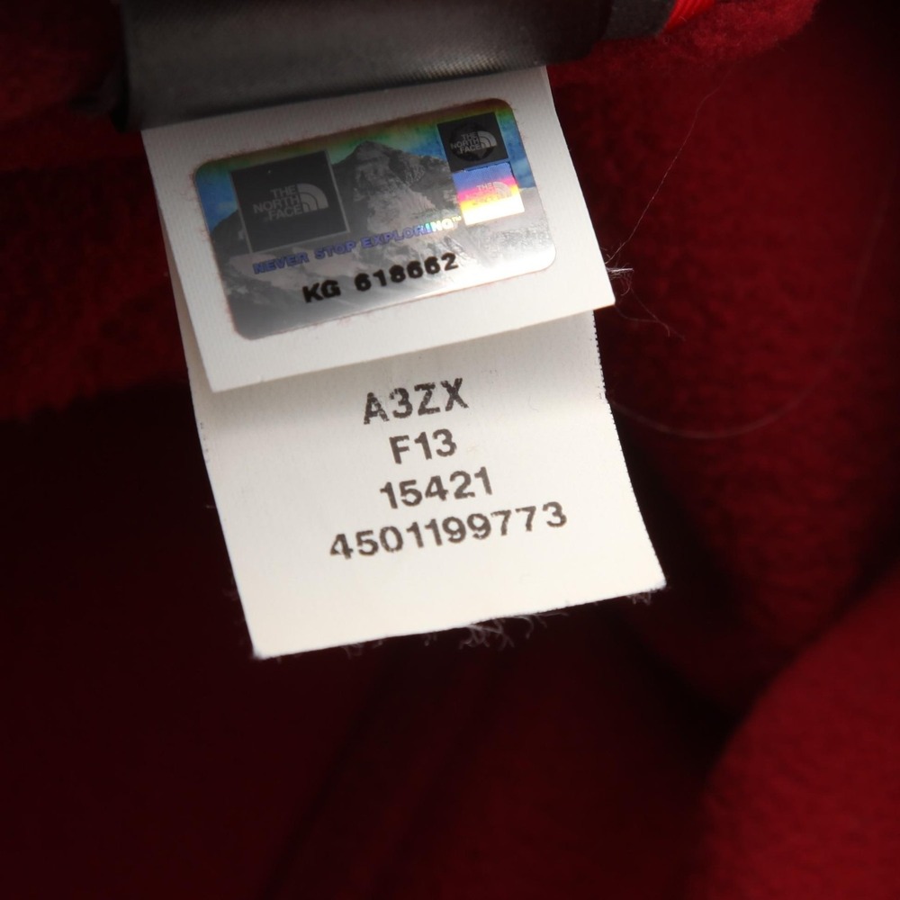 The North Face FlashDry Fleece Pullover Mens Large Red 1/4 Zip Hiking Layer - Picture 9 of 14